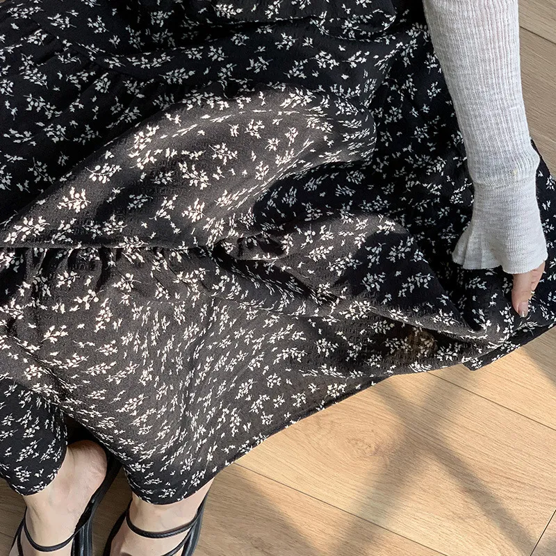 Gentle Welcome Casual Long Skirt Women's-3