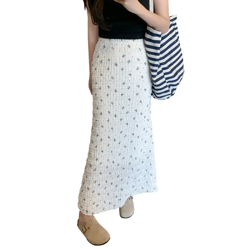 Gentle Welcome Casual Long Skirt Women's-5