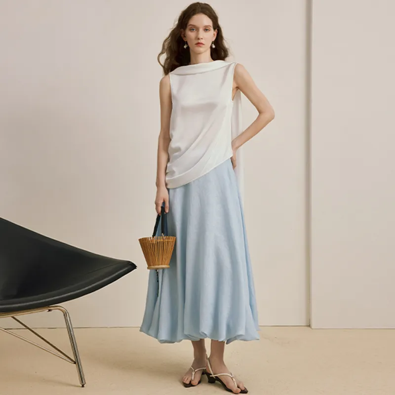 Amyenjoylife Casual Long Skirt Women's-6
