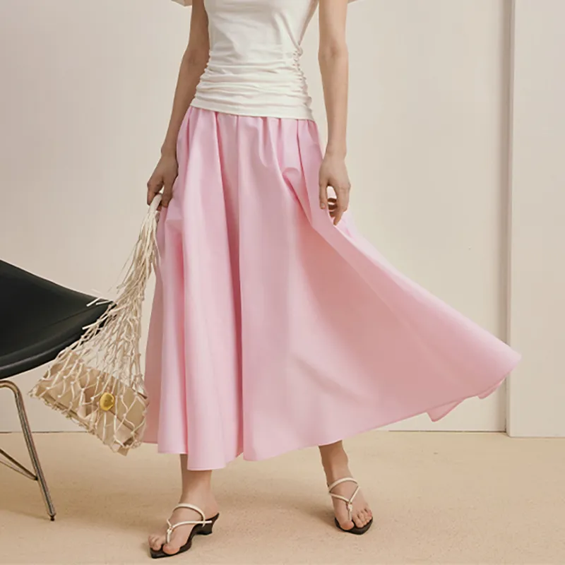 Amyenjoylife Casual Long Skirt Women's-18