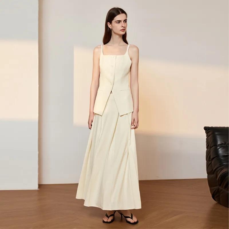 Amyenjoylife Camisoles Women's Beige Apricot-6