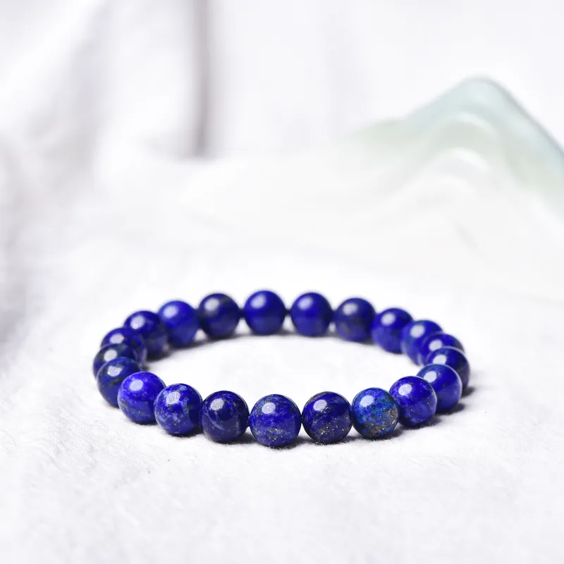 Gu He Lapis Lazuli Jade Bracelets Unisex-3