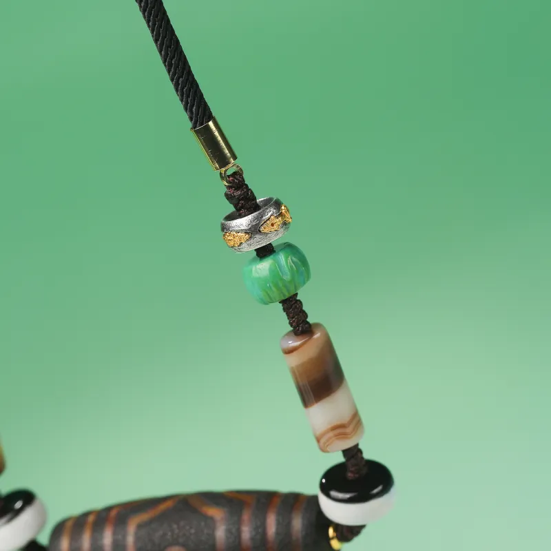 Gu He Jade Necklaces Unisex-5