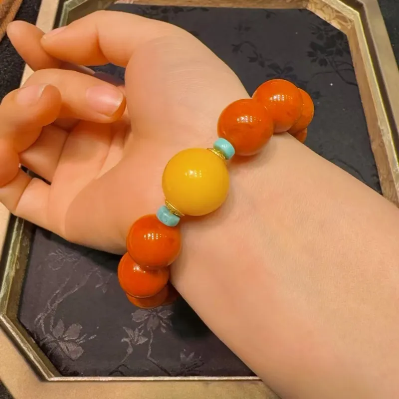 Gu He Southern Red Agate Bracelets Unisex-1