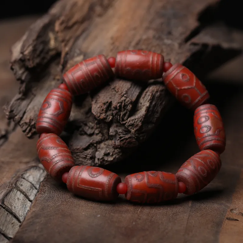 Gu He Jade Bracelets Unisex-5