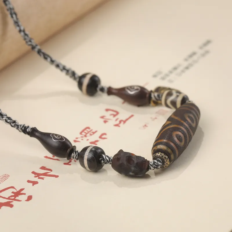 Gu He Jade Necklaces Unisex-6