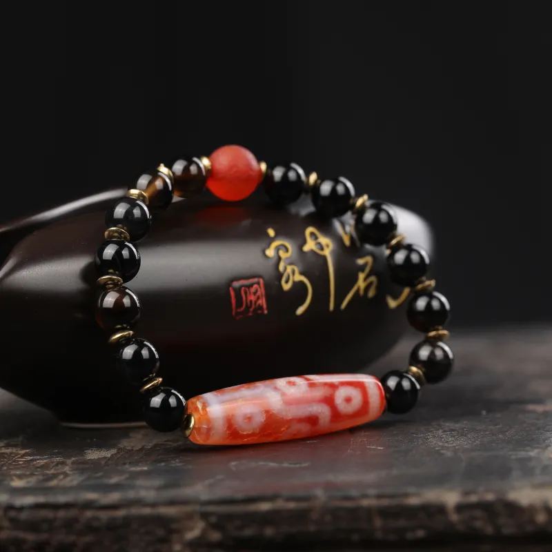 Gu He Agate Jade Bracelets Unisex-6