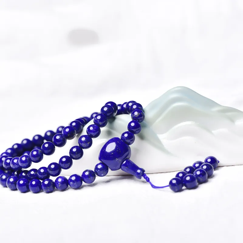 Gu He Lapis Lazuli Fine Jade Bracelets Unisex-7