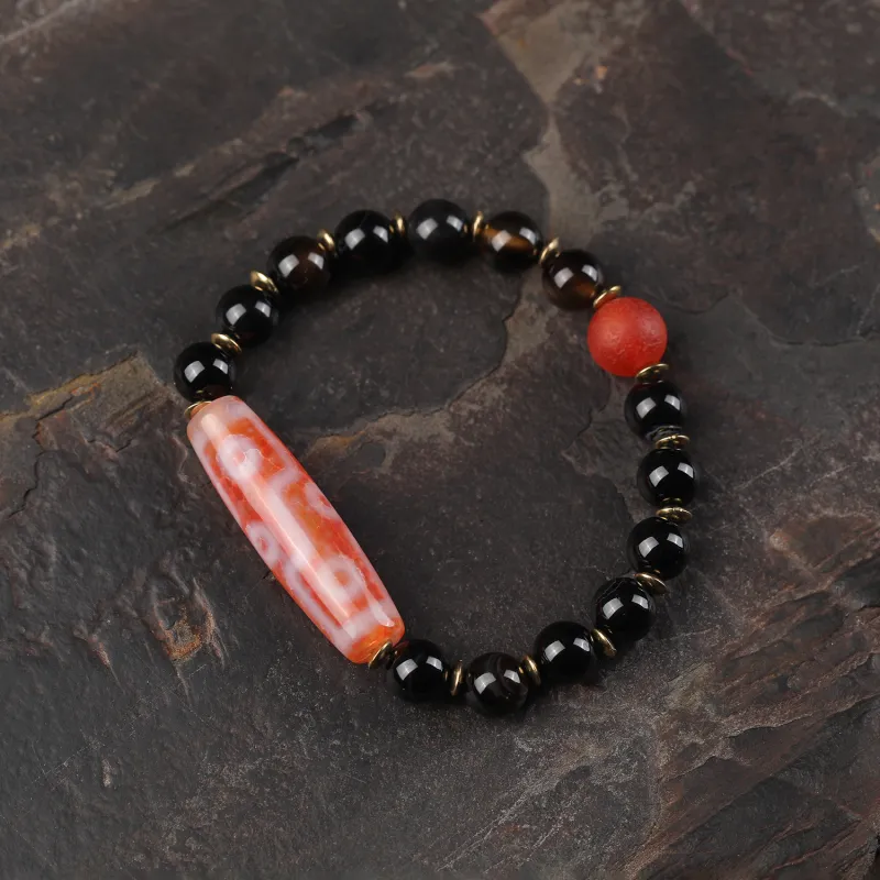 Gu He Agate Jade Bracelets Unisex-1