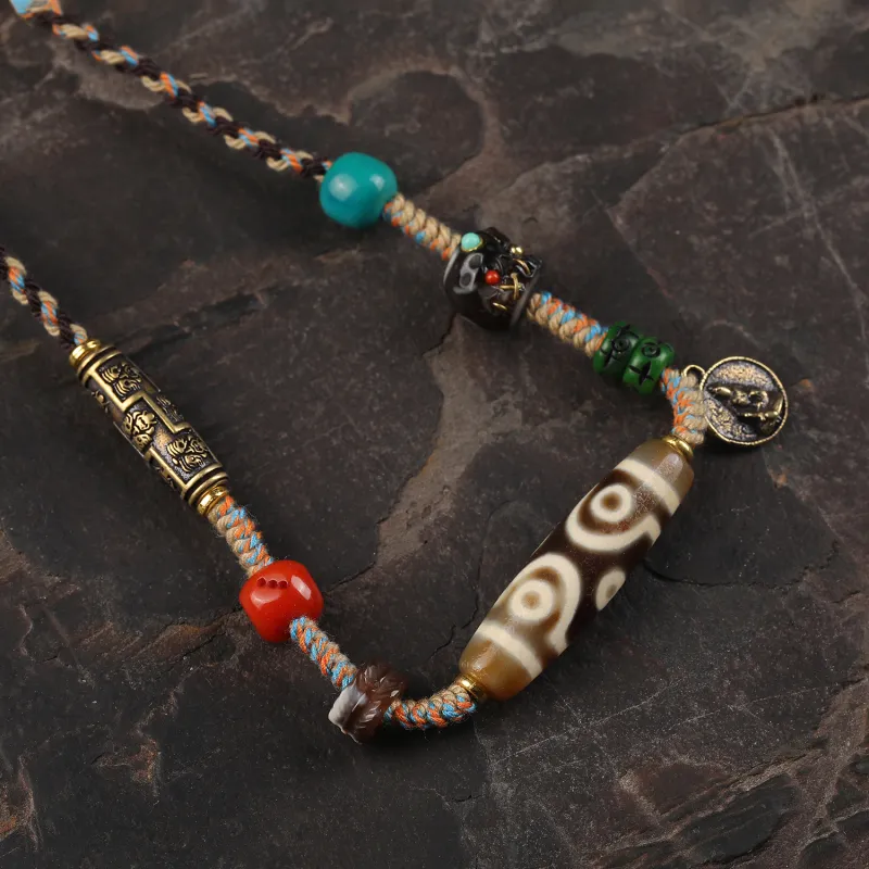 Gu He Jade Necklaces Unisex-4