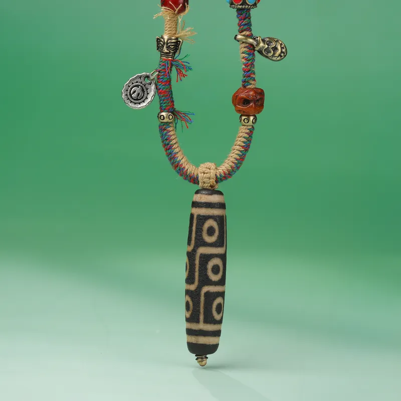 Gu He Jade Necklaces Unisex-1
