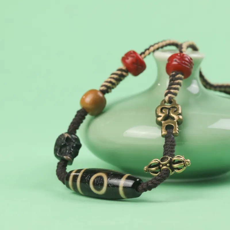 Gu He Jade Necklaces Unisex-3