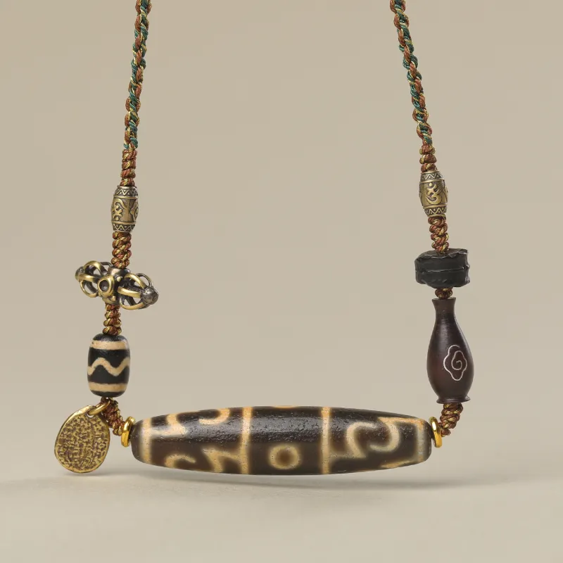 Gu He Jade Necklaces Unisex-5