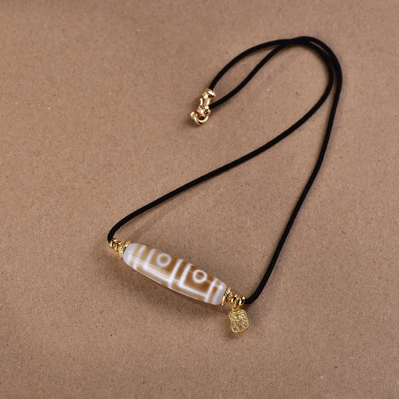 Gu He Jade Necklaces Unisex-2