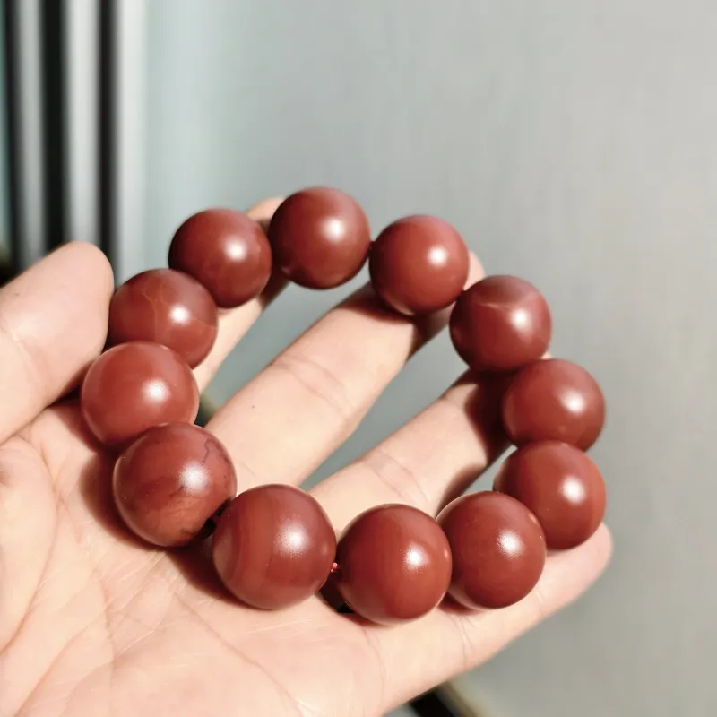 Gu He Southern Red Agate Fine Jade Bracelets Unisex-6