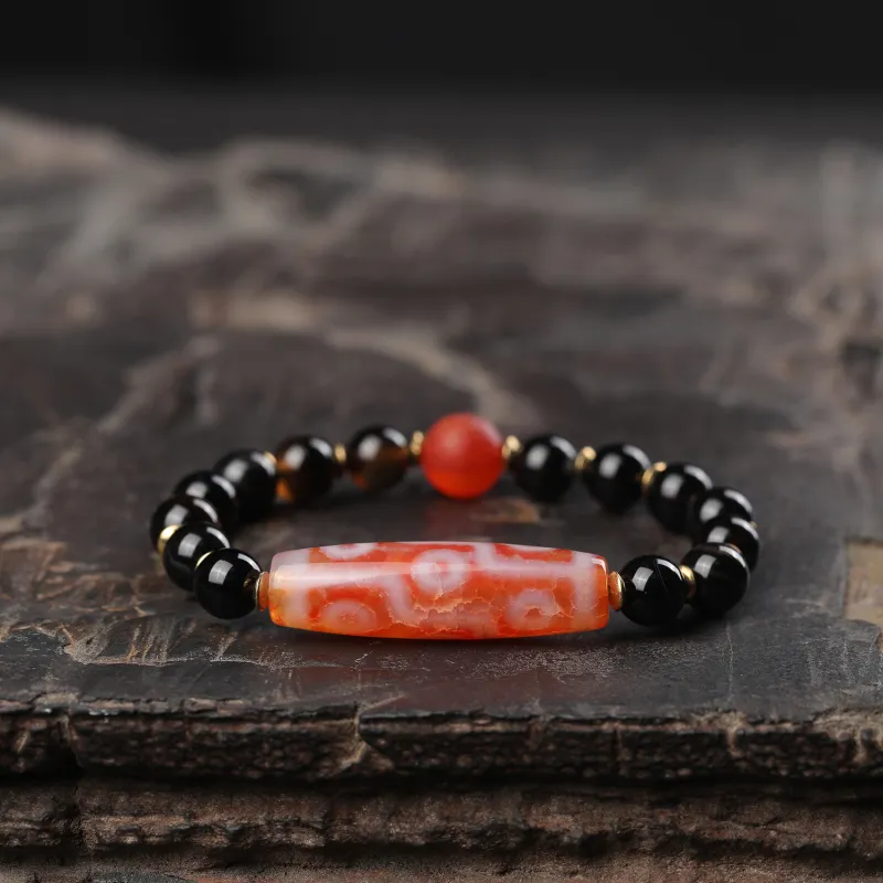 Gu He Agate Jade Bracelets Unisex-2