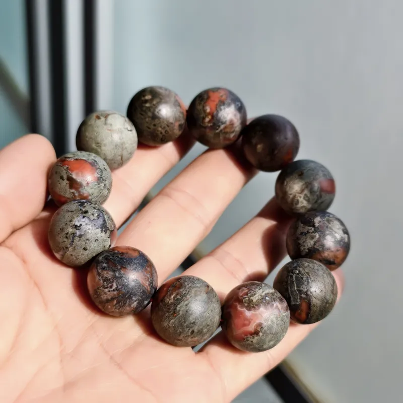 Gu He Southern Red Agate Bracelets Unisex-7