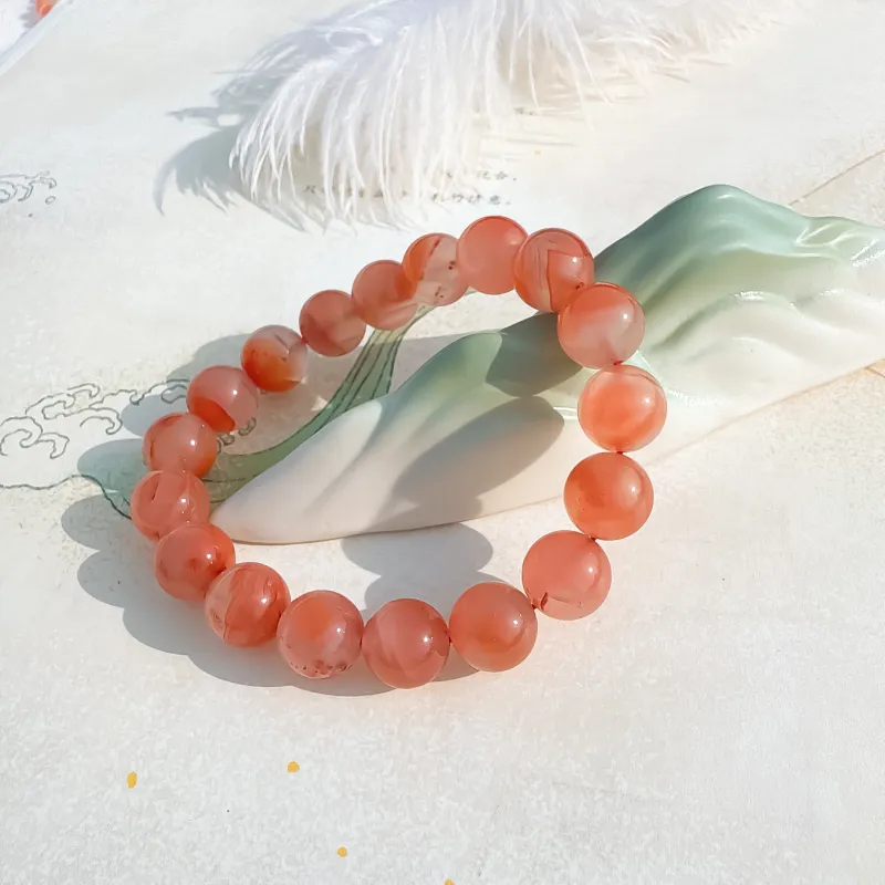 Gu He Southern Red Agate Bracelets Unisex-4