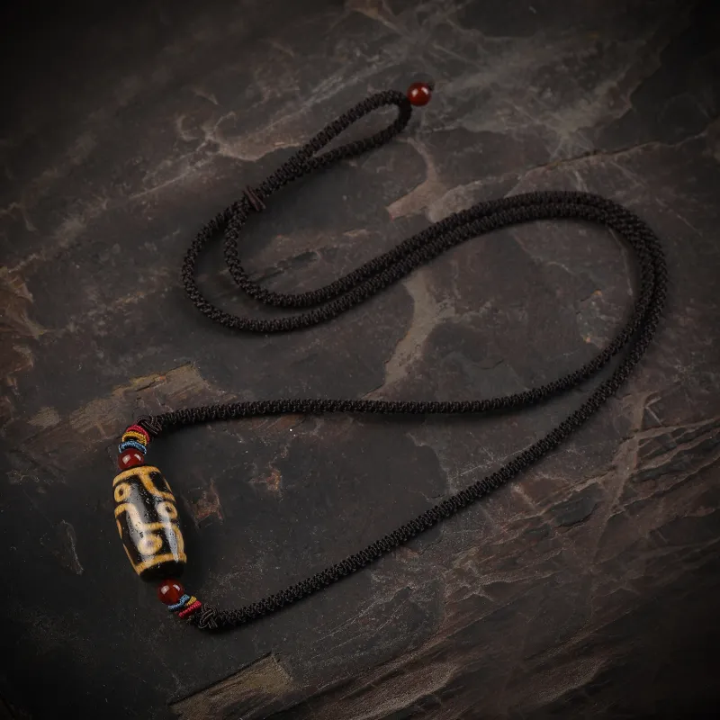 Gu He Jade Necklaces Unisex-2