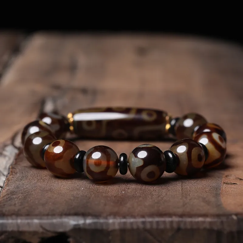 Gu He Agate Jade Bracelets Unisex-7