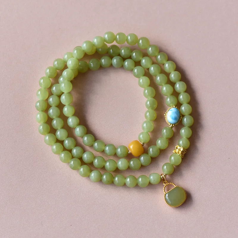 Gu He Bracelets Green Jade Women's-6