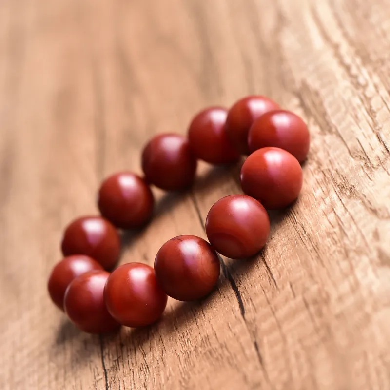 Gu He Southern Red Agate Fine Jade Bracelets Unisex-2