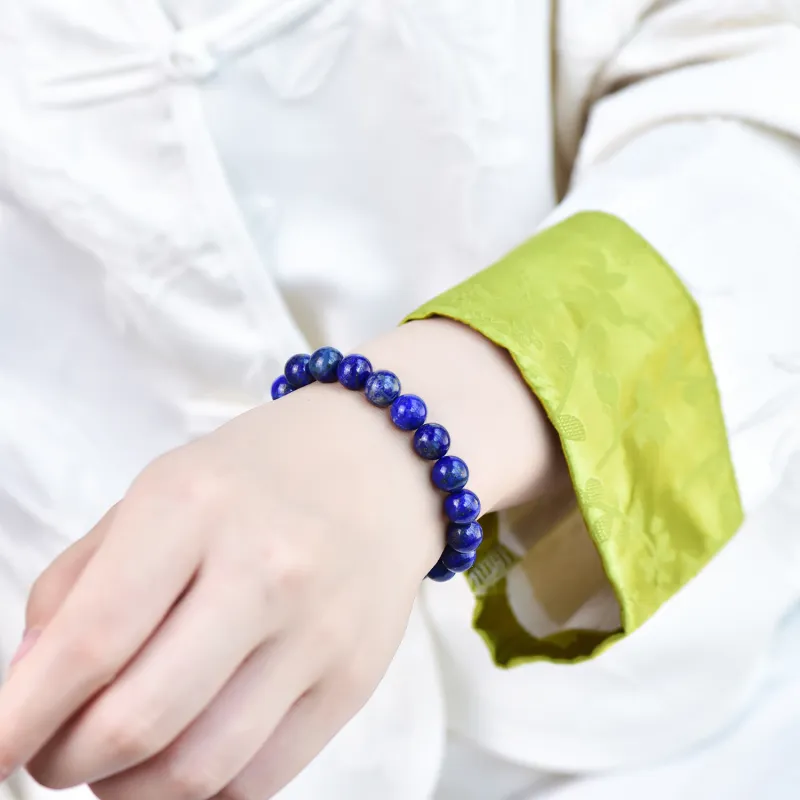 Gu He Lapis Lazuli Jade Bracelets Unisex-1