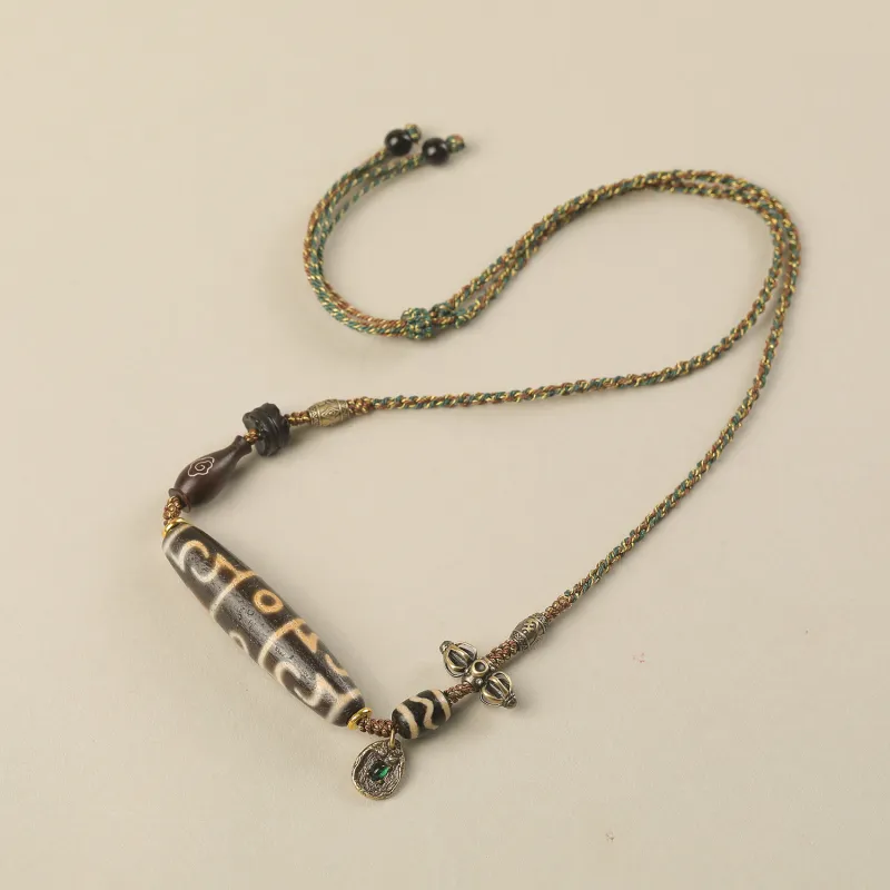 Gu He Jade Necklaces Unisex-2