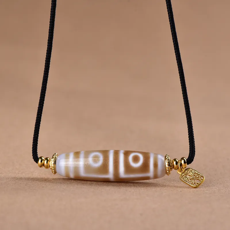 Gu He Jade Necklaces Unisex-3