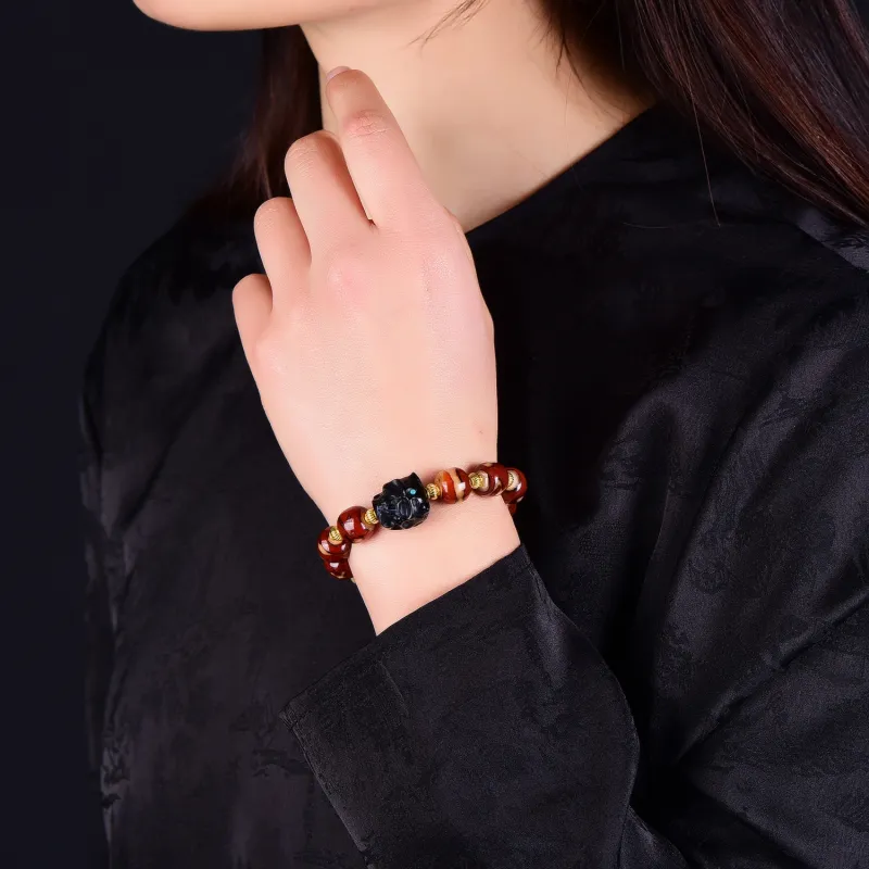Gu He Jade Bracelets Unisex-7