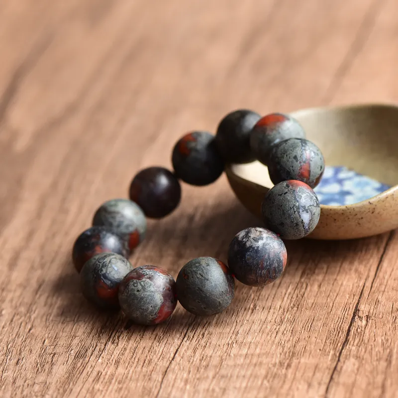 Gu He Southern Red Agate Bracelets Unisex-3