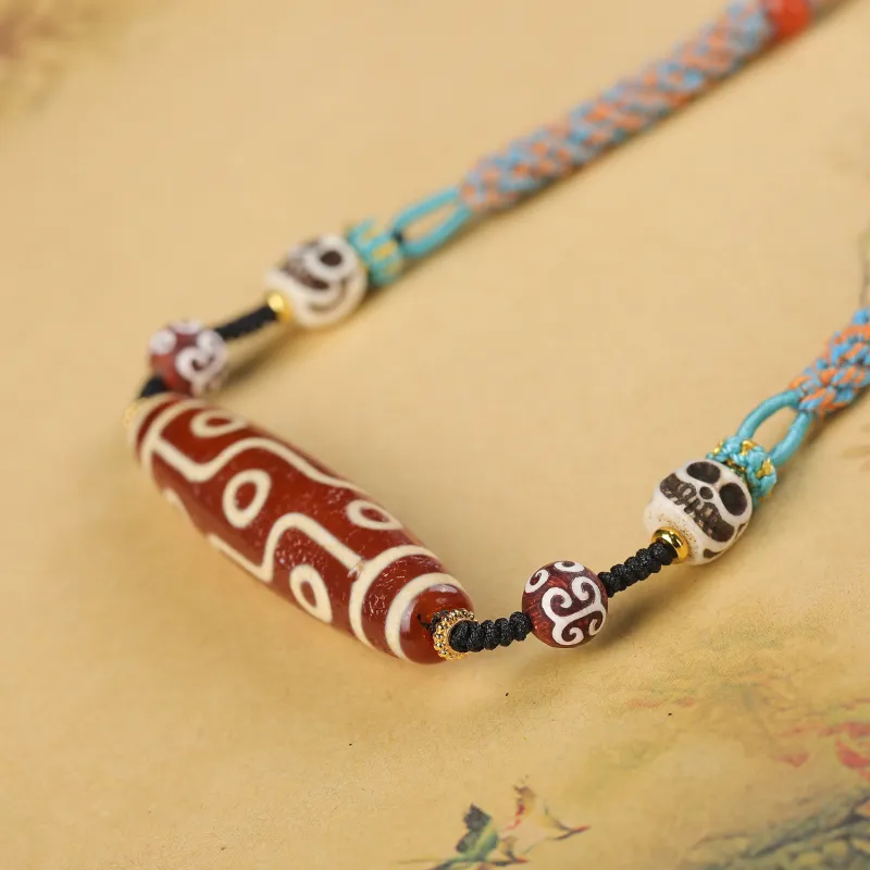Gu He Jade Necklaces Unisex-5