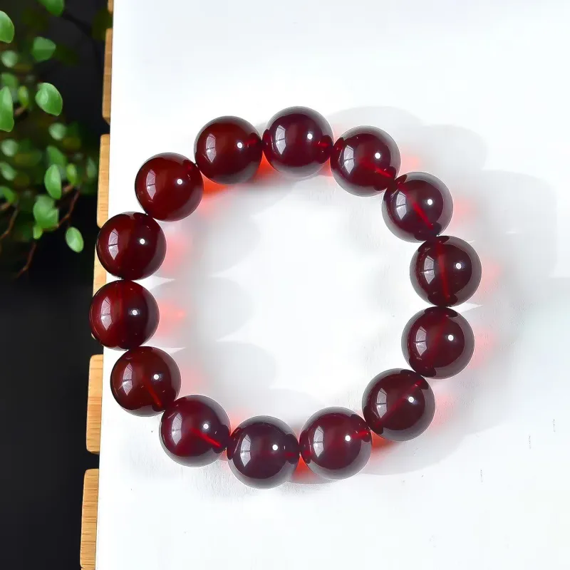 Gu He Amber/Beeswax Bracelets Unisex-4