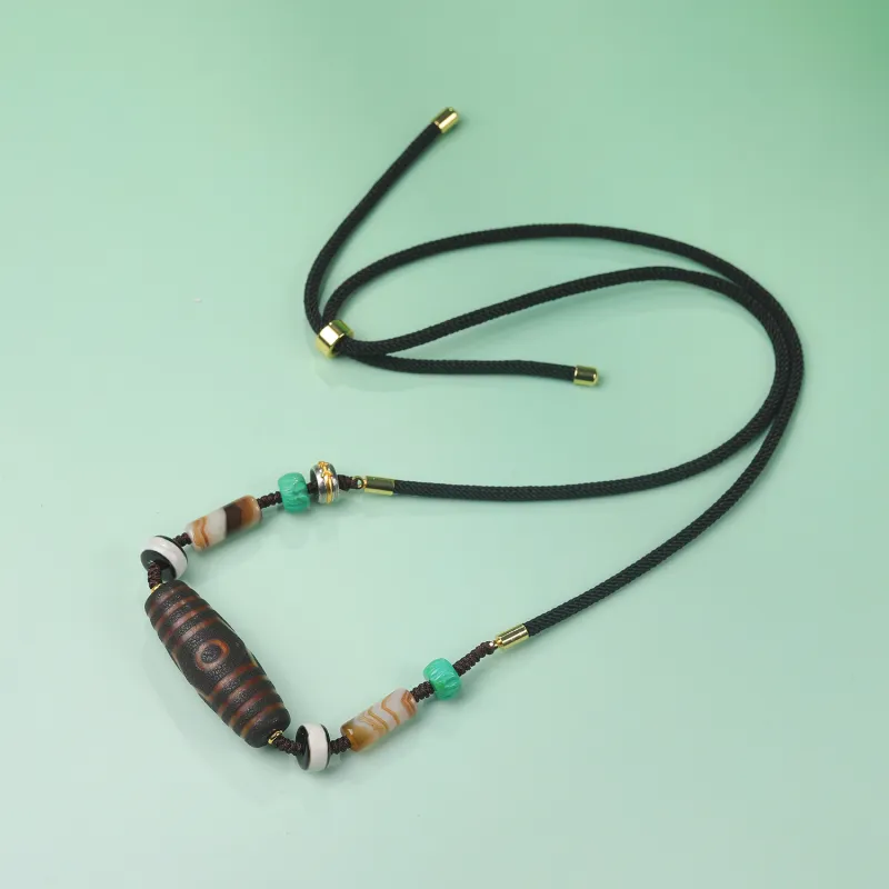 Gu He Jade Necklaces Unisex-1