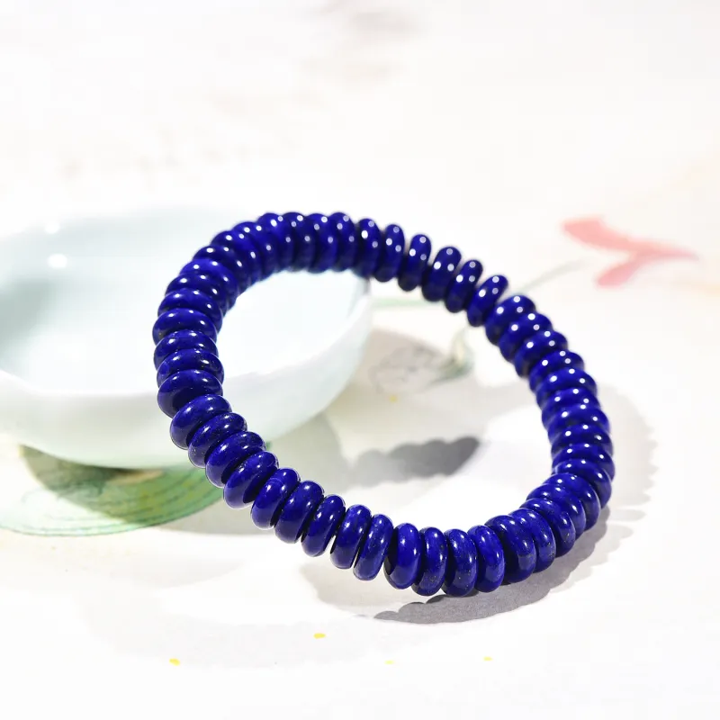 Gu He Lapis Lazuli Bracelets Unisex-5
