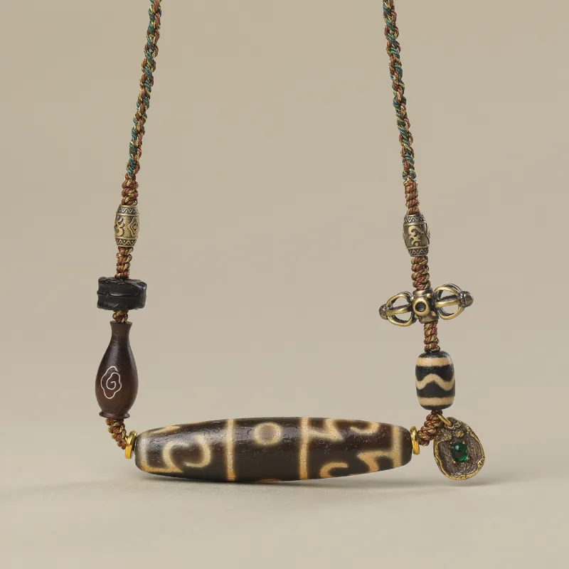 Gu He Jade Necklaces Unisex-3