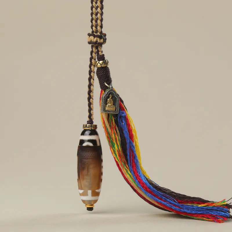 Gu He Jade Necklaces Unisex-3