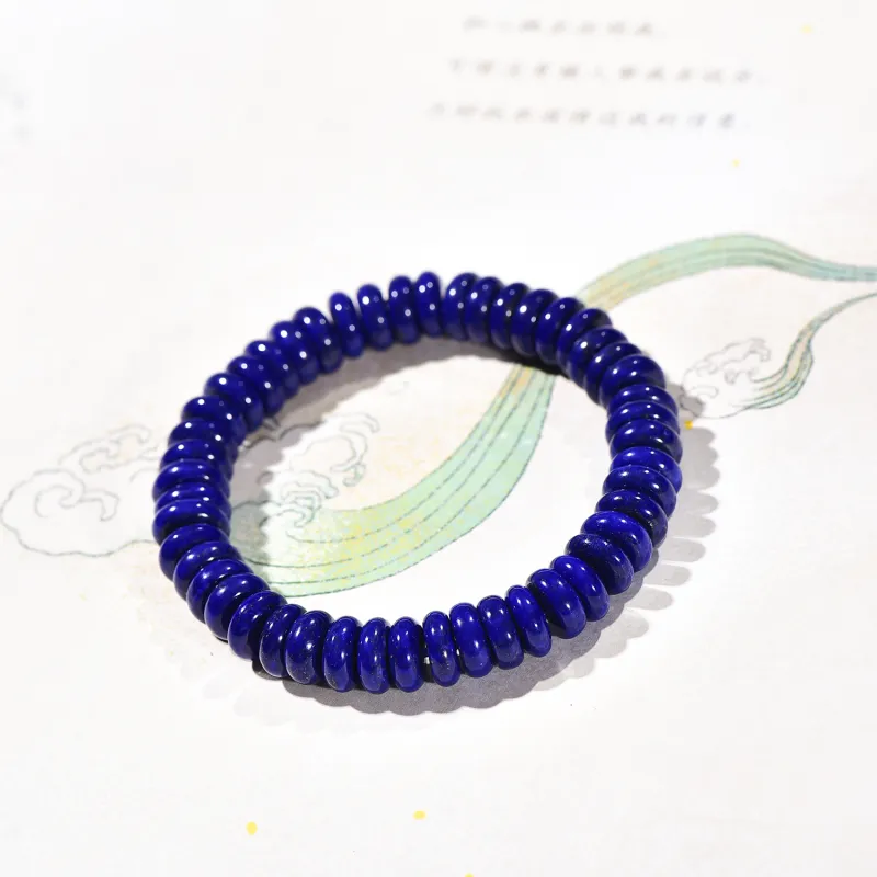 Gu He Lapis Lazuli Bracelets Unisex-3