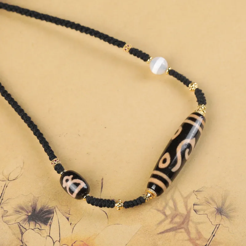 Gu He Jade Necklaces Unisex-2