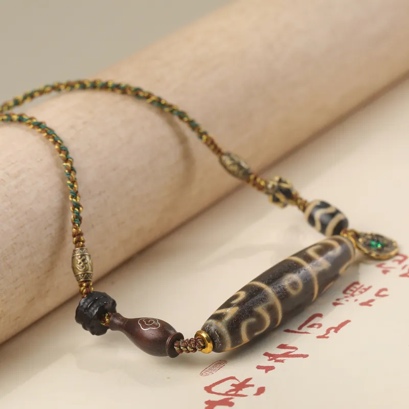 Gu He Jade Necklaces Unisex-4
