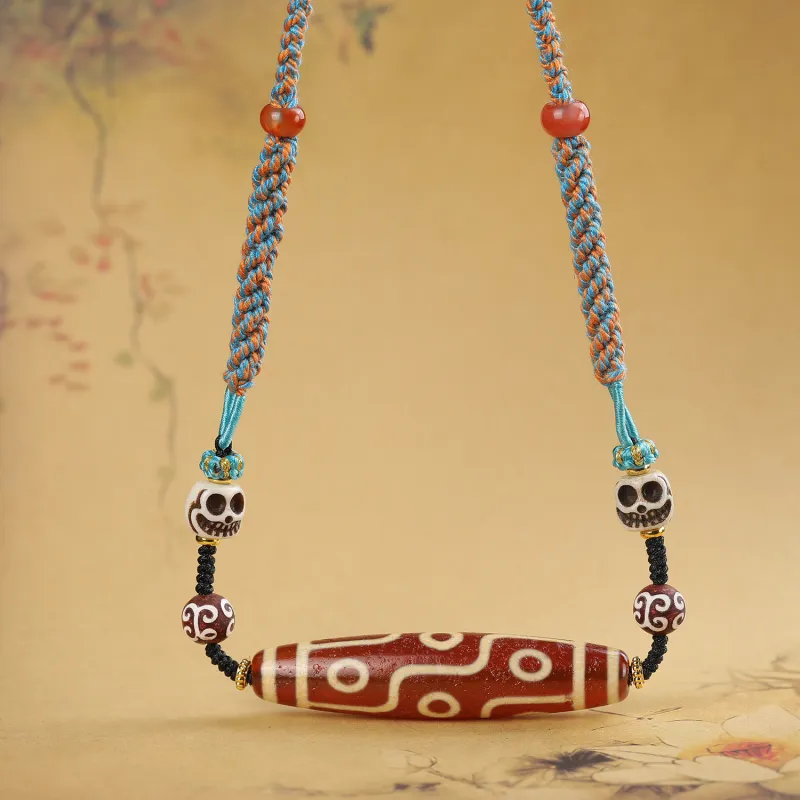Gu He Jade Necklaces Unisex-3