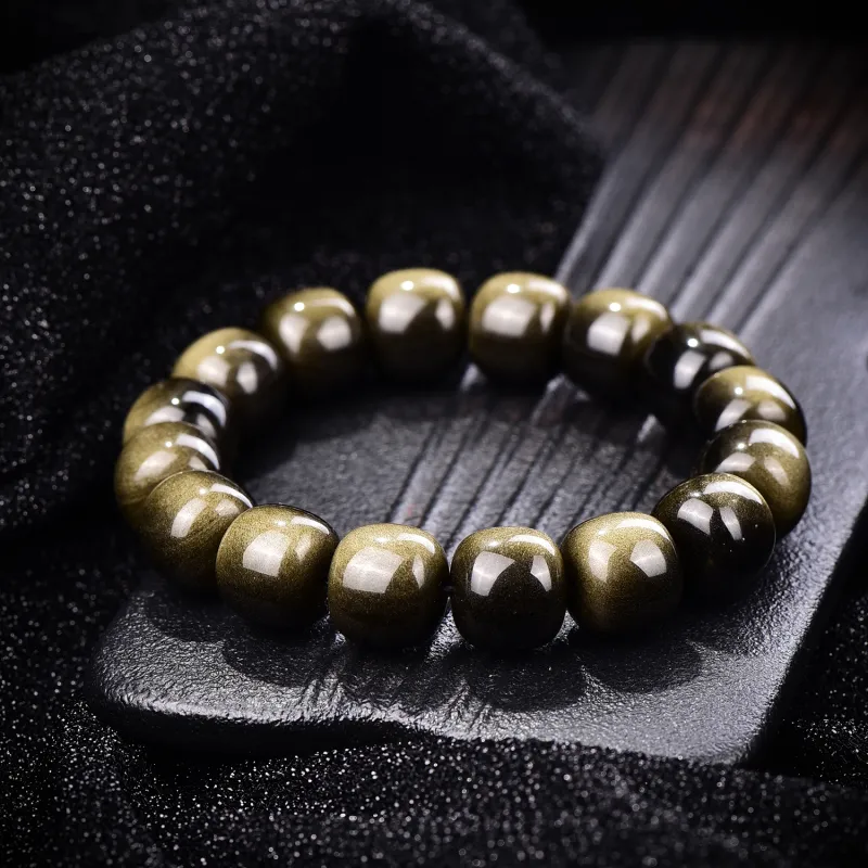 Gu He Obsidian Bracelets Unisex-4