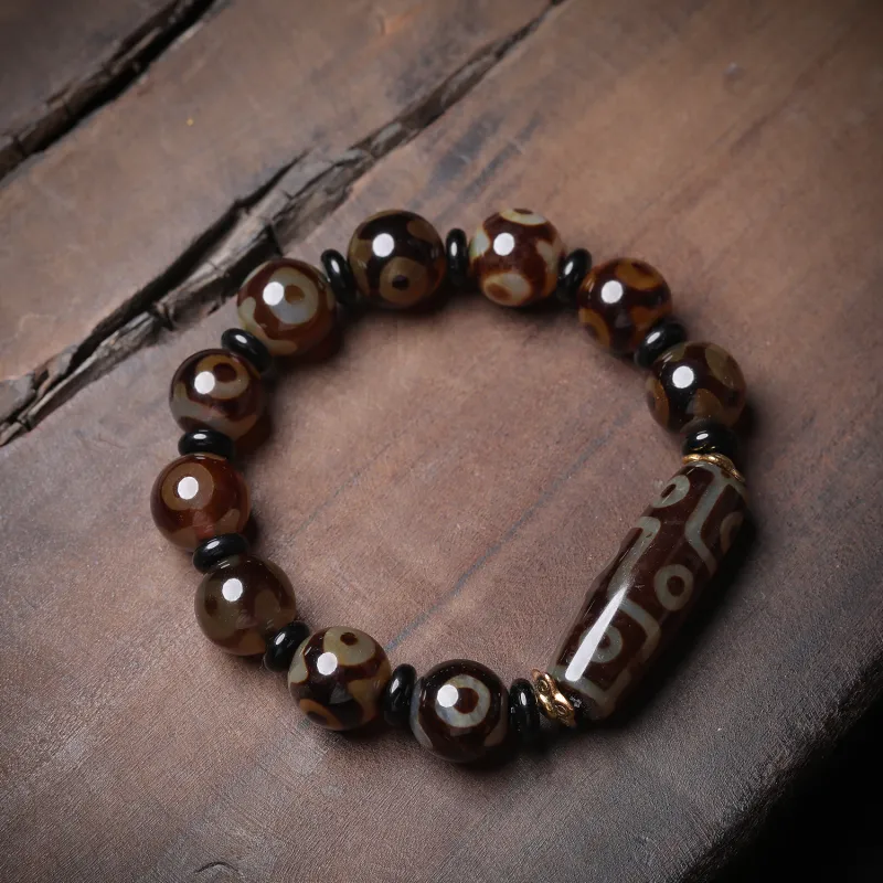 Gu He Agate Jade Bracelets Unisex-1