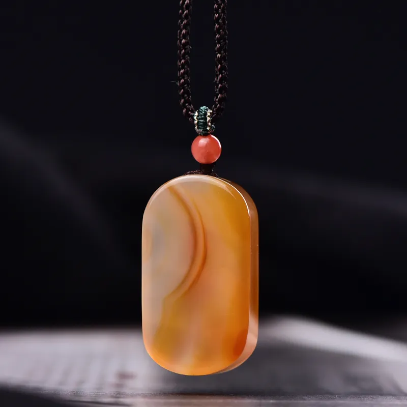 Gu He Jade Necklaces Unisex-7