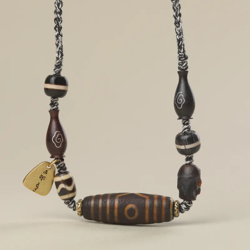 Gu He Jade Necklaces Unisex-3
