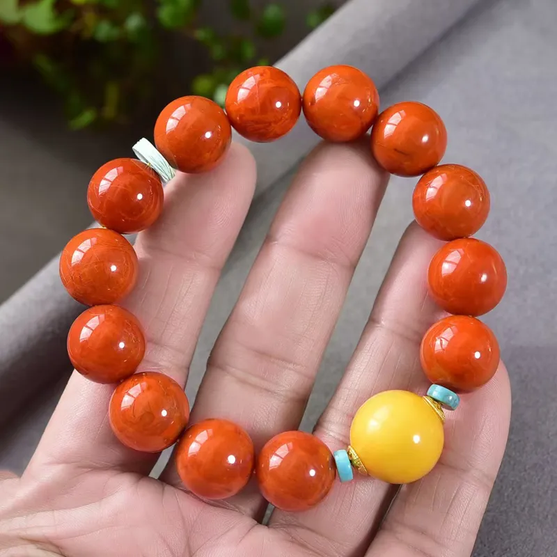 Gu He Southern Red Agate Bracelets Unisex-2