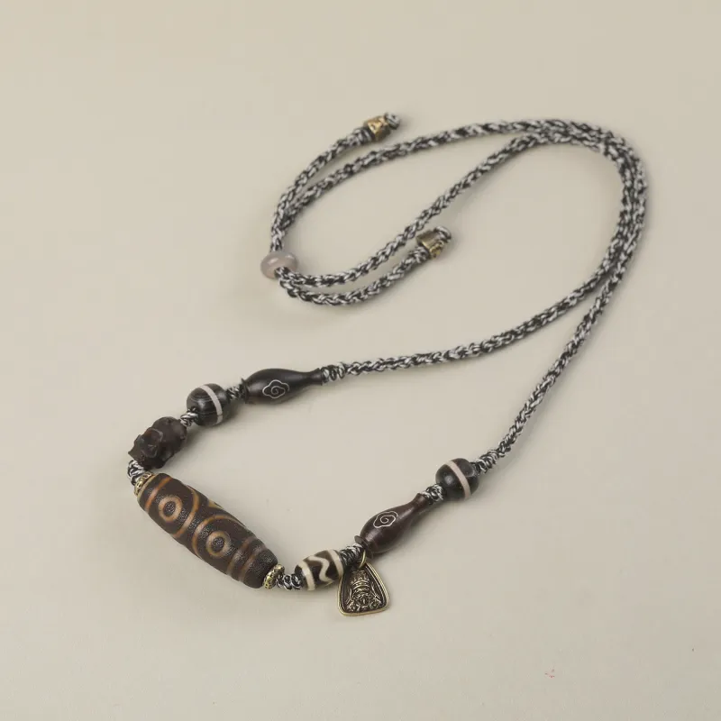 Gu He Jade Necklaces Unisex-1