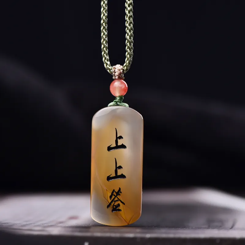 Gu He Jade Necklaces Unisex-6