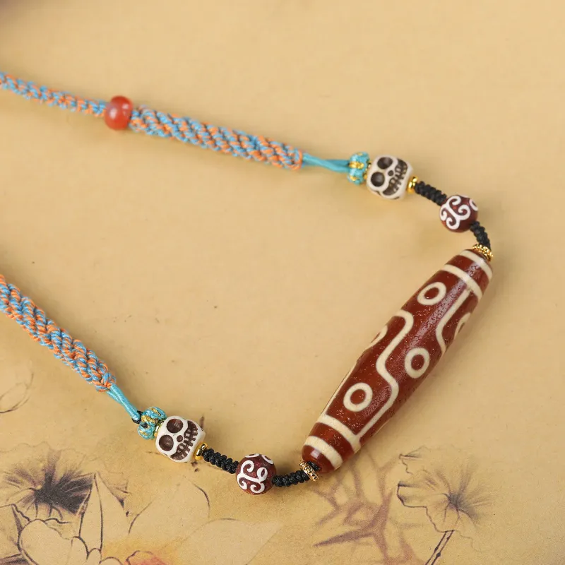 Gu He Jade Necklaces Unisex-2