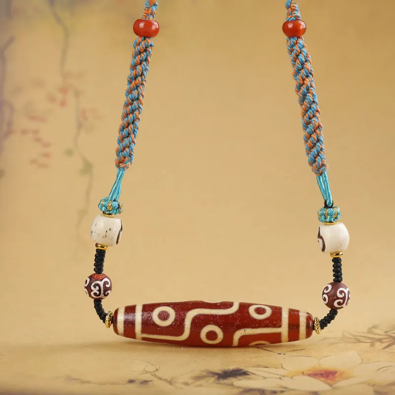 Gu He Jade Necklaces Unisex-4